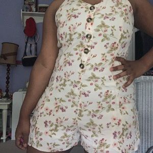 American Eagle Halter Romper